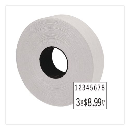 Image of Garvey® 098614 Two-Line Pricemarker Labels, White, 1,750 Labels/Roll, 2 Rolls/Pack