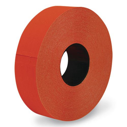 Image of Garvey® 098615 Two-Line Pricemarker Labels, Red, 1,750 Labels/Roll, 2 Rolls/Pack