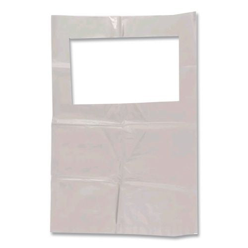 Image of HOSPECO® LBSF500HD Scensibles Universal Receptable Liner Bags with 7.5" Wrap-Around Mounting Strap, 12.5" x 23", White, 500/Carton