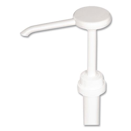 Image of Impact® 904DZ ECONOMY PLASTIC DISPENSING PUMP, 38 MM CAP FITS 1 GAL BOTTLES, WHITE