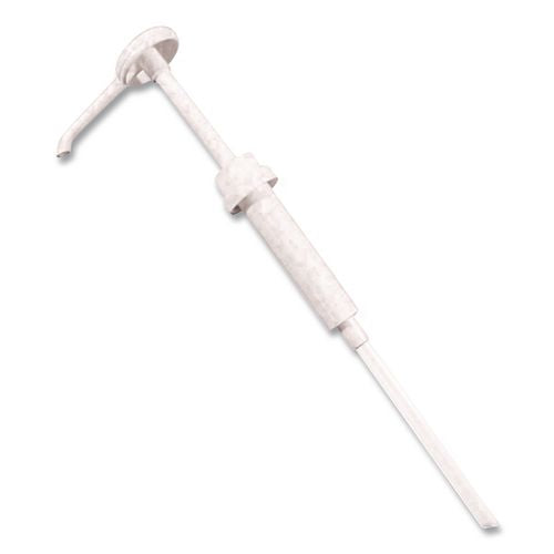 Image of Impact® 904DZ ECONOMY PLASTIC DISPENSING PUMP, 38 MM CAP FITS 1 GAL BOTTLES, WHITE