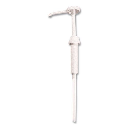 Image of Impact® 904DZ ECONOMY PLASTIC DISPENSING PUMP, 38 MM CAP FITS 1 GAL BOTTLES, WHITE