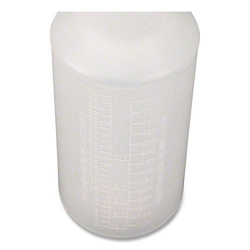 Image of Impact® 5032WG24 Plastic Bottles With Graduations, 32 Oz, Natural