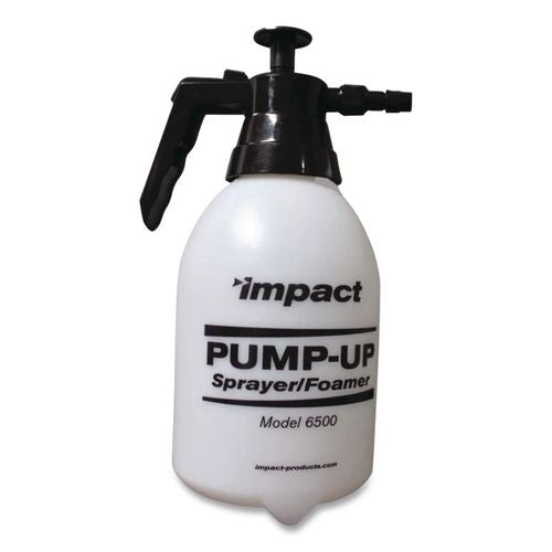 Image of Impact® 6500 Pump-Up Sprayer/foamer, 64 Oz, Translucent White/black