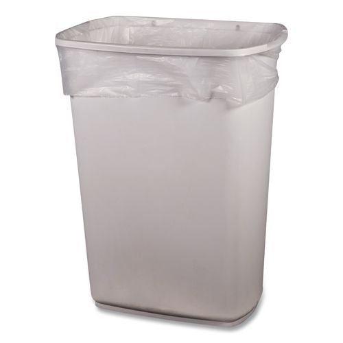 Image of Heritage Z4833MN R02 High-Density Waste Can Liners, 16 gal, 12 mic, 24" x 33", Natural, 500/Carton