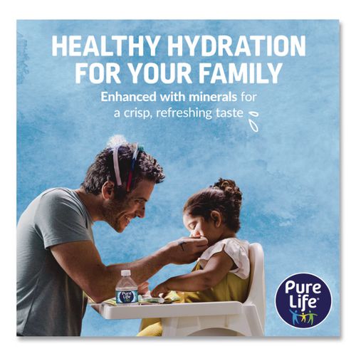 Image of Nestle Waters® 12386172 Pure Life Purified Water, 101.4 Oz Bottle, 6/pack