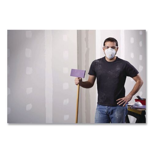 Image of 3M SF204SGAF-BLU SecureFit 200 Protective Eyewear, Frameless, Blue Single Lens