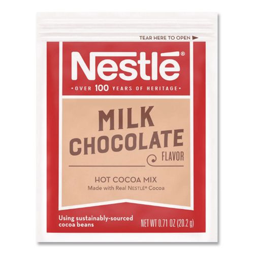 Image of Nestle® NES26791 Hot Cocoa Mix, Milk Chocolate, 0.71 Oz Packet, 60 Packets/box