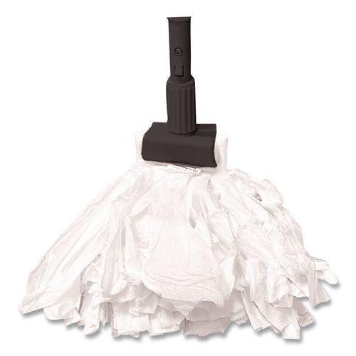 Image of O'Dell® BW1224 Edge Non-Woven Wet Mop Head, Rayon, #24, White