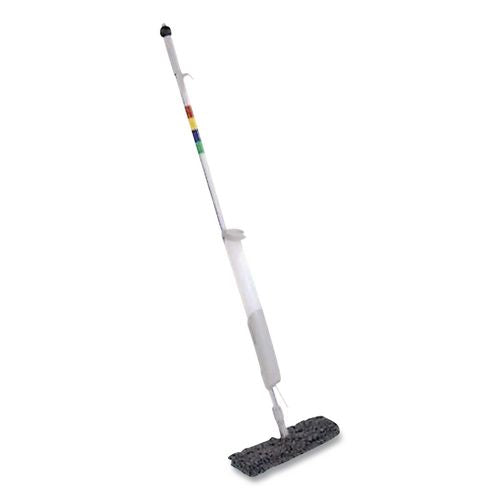 Image of O'Dell® BWMS-16 Advantage+ Bucketless Mop, 16" Frame, White/Silver Metal Handle