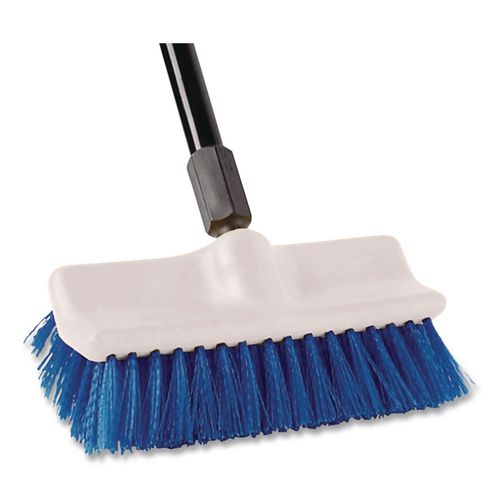 Image of O'DellÂ® Synthetic Fiber Scrub Brush, Blue Synthetic Bristles, 10" Brush