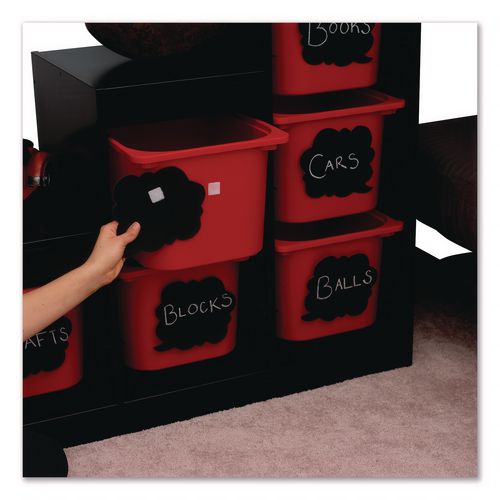 Image of VELCRO® Brand 90076 Sticky-Back Fasteners, Four 0.75" x 3.5" Strips, White