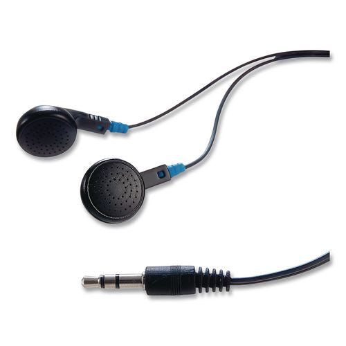 Image of Verbatim® 99711 Stereo Earphones, Black