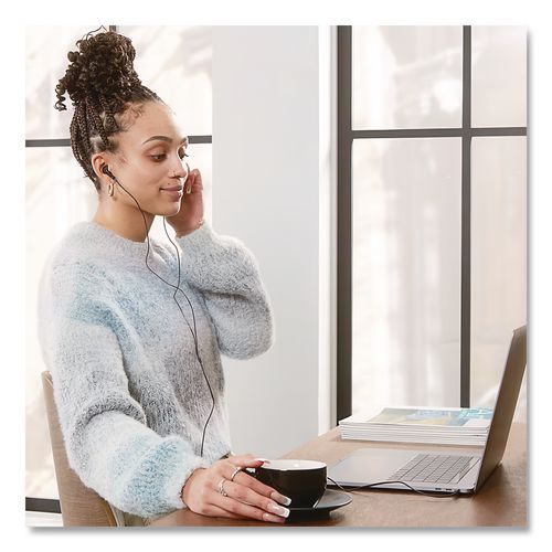 Image of Verbatim® 99711 Stereo Earphones, Black