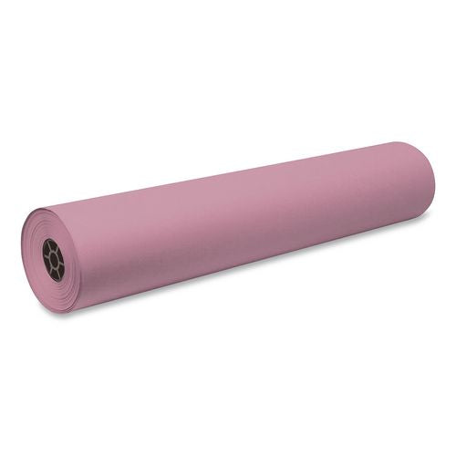 Image of Pacon® P101204 Decorol Flame Retardant Art Rolls, 40 lb Cover Weight, 36 x 1,000 ft, Decoral Pink