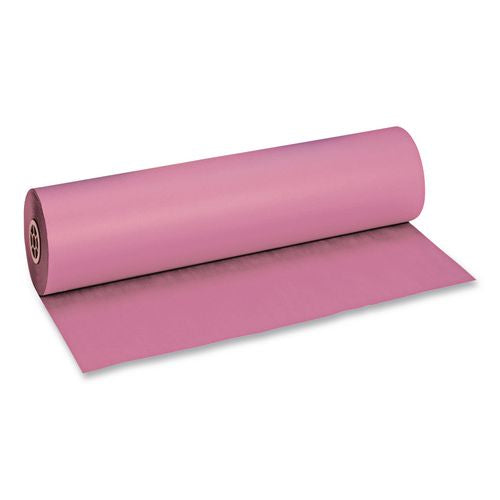Image of Pacon® P101204 Decorol Flame Retardant Art Rolls, 40 lb Cover Weight, 36 x 1,000 ft, Decoral Pink