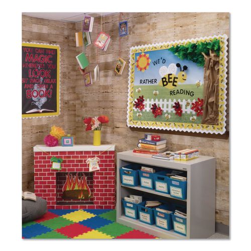 Image of Pacon® P0012511 Corobuff Corrugated Paper Roll, 48" X 25 Ft, Holiday Brick