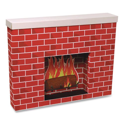 Image of Pacon® P0012511 Corobuff Corrugated Paper Roll, 48" X 25 Ft, Holiday Brick