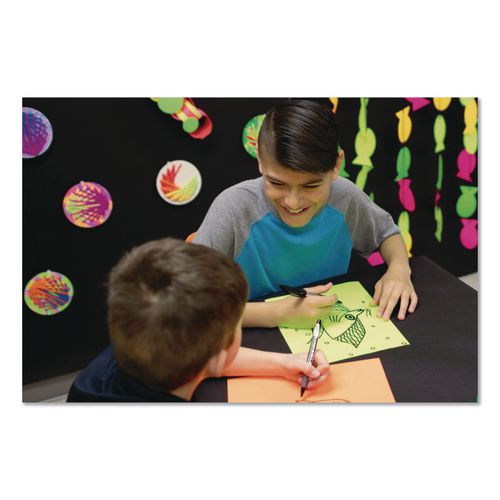 Image of Pacon® P104317 Neon Multi-Purpose Paper, 24 lb Bond Weight, 8.5 x 11, Green, 100/Pack