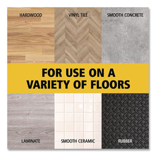 Image of Rubbermaid® Commercial FGF11600WH00 Non-Launderable Premium Cut-End Cotton Wet Mop Head, 16 oz, White, 1" White Band, 12/Carton