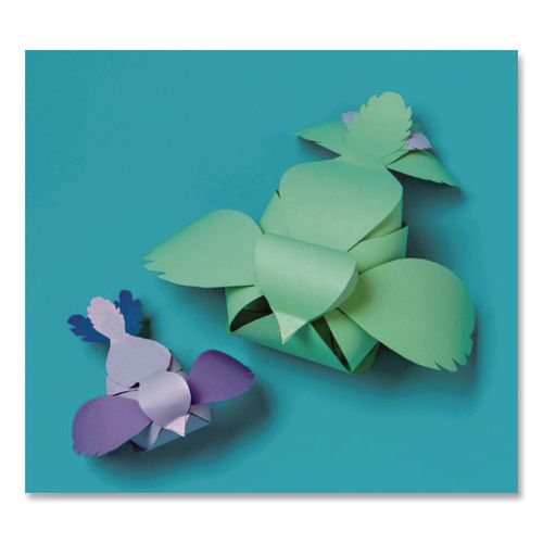Image of Pacon® P6687 Tru-Ray Construction Paper, 76 lb Text Weight, 9 x 12, Cool Assorted Colors, 150/Pack