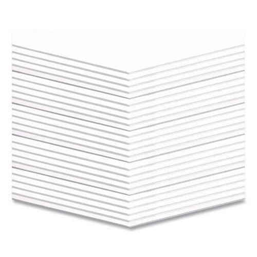 Image of Pacon® P5540 Fome-Cor Foam Boards, 20 X 30, White, 25/carton