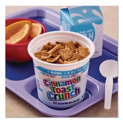 Image of General Mills GEM13897 Cinnamon Toast Crunch Cereal, Single-Serve 2 oz Cup, 6/Box