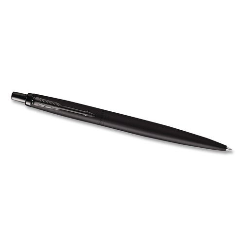 Image of Parker® 2122757 Jotter XL Ballpoint Pen, Retractable, Medium Point, Blue Ink, Black Barrel
