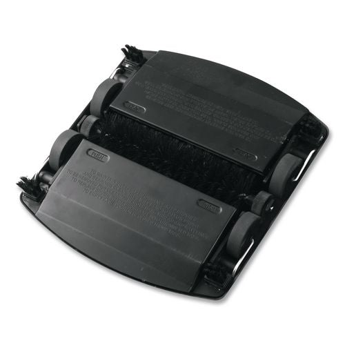 Image of Rubbermaid® Commercial FG421288BLA Floor And Carpet Sweeper, 44" Handle, Black/gray
