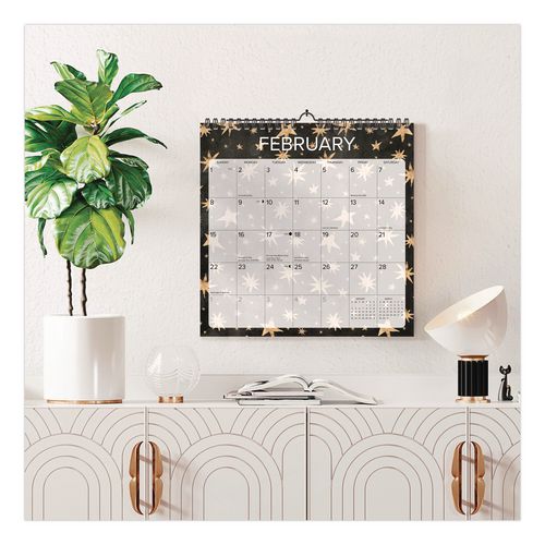 Image of Willow Creek Press 54758 Starry Night 2026 Spiral Wall Calendar, Starry Night Artwork, 12 x 12, Multicolor Sheets, 12-Month (Jan to Dec)