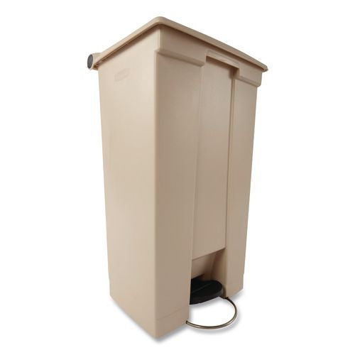 Image of Rubbermaid® Commercial FG614600BEIG Legacy Step-On Receptacle, 23 gal, Polyethylene, Beige