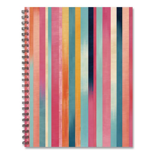 Image of Willow Creek Press 57384 Super Stripe Weekly/Monthly Planner, 11 x 8.5, Multicolor Cover, 12-Month (Jan to Dec): 2026