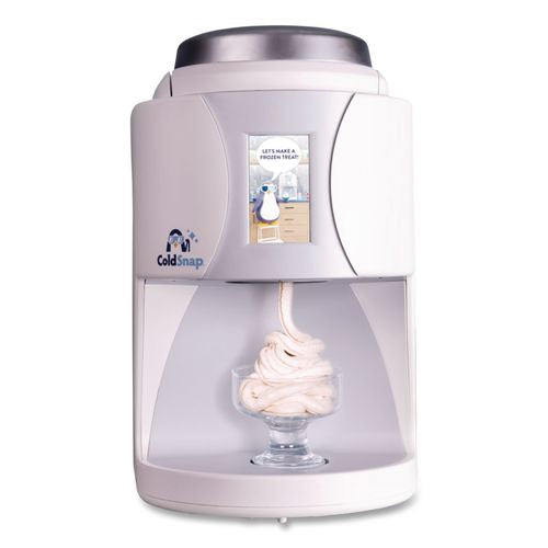Image of ColdSnap® ICM 450000 Single-Serve Pods Frozen Treat Machine, White/Gray
