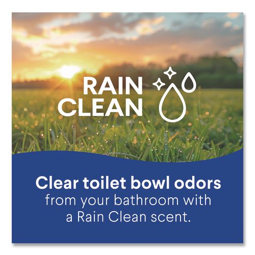 Image of Clorox® 30924 Disinfecting Toilet Bowl Cleaner with Bleach, Rain Clean Scent, 24 oz Bottle, 2/Pack, 6 Packs/Carton