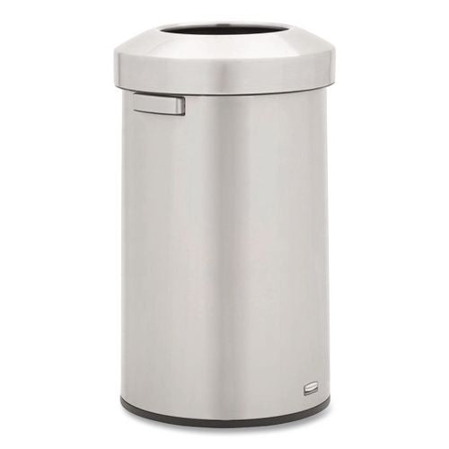 Image of Rubbermaid® Commercial 2147584 Refine Series Waste Receptacle, 23 gal, Plastic/Stainless Steel