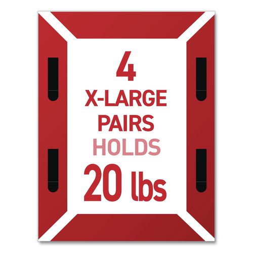 Image of Command 17218BLK-16ES Damage-Free Hanging Picture Hanging Strip Pairs, (8) XL (0.86 x 4.37), (6) L (0.75" x 3.65"), (2) Med (0.75 x 2.75), Black