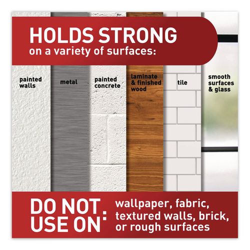 Image of Command 17218BLK-16ES Damage-Free Hanging Picture Hanging Strip Pairs, (8) XL (0.86 x 4.37), (6) L (0.75" x 3.65"), (2) Med (0.75 x 2.75), Black