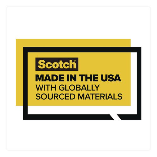 Image of Scotch® 810-121296-12PK Magic Tape Refill, 1" Core, 0.5" x 36 yds, Clear, 12 Rolls/Pack