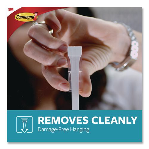 Image of Command BATH11ES Bath Shower Caddy, 11.45 x 4.8 x 4, Clear