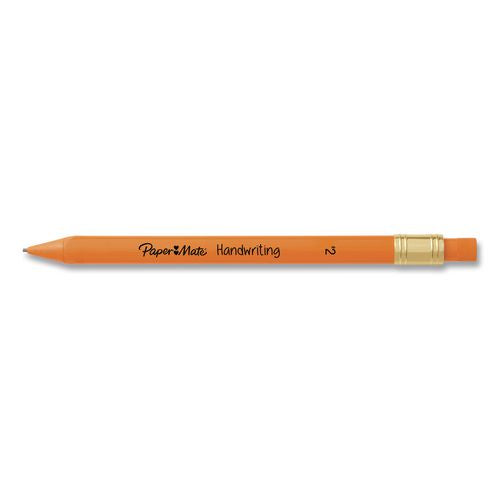 Image of Paper Mate® 2017483 Handwriting Mechanical Pencil Set with Lead and Eraser Refills, HB (#2), Black Lead, Assorted Barrel Colors, 5 Pencils/Set