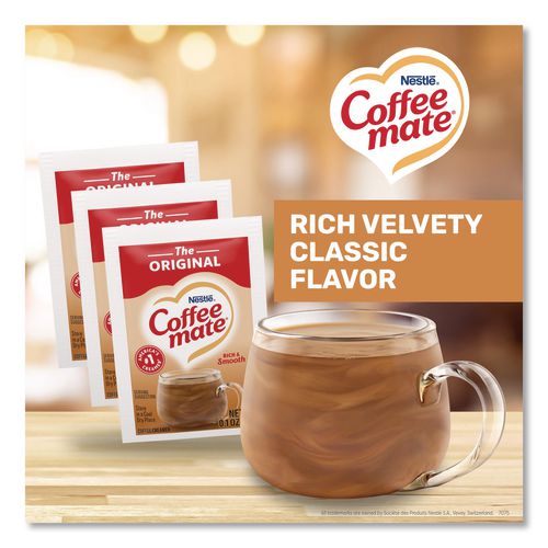 Image of Coffee mate® 11000369 Powdered Creamer Packets, Original, 0.1 oz Packet, 1,000/Carton