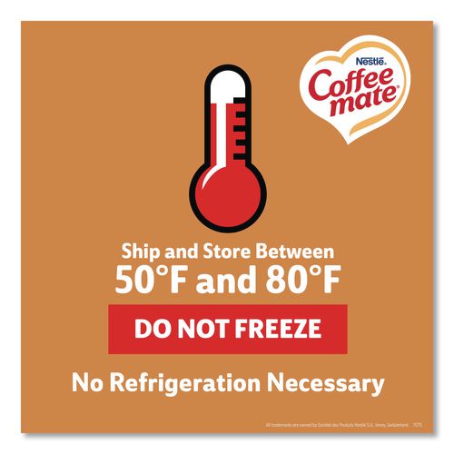 Image of Coffee mate® 11000369 Powdered Creamer Packets, Original, 0.1 oz Packet, 1,000/Carton