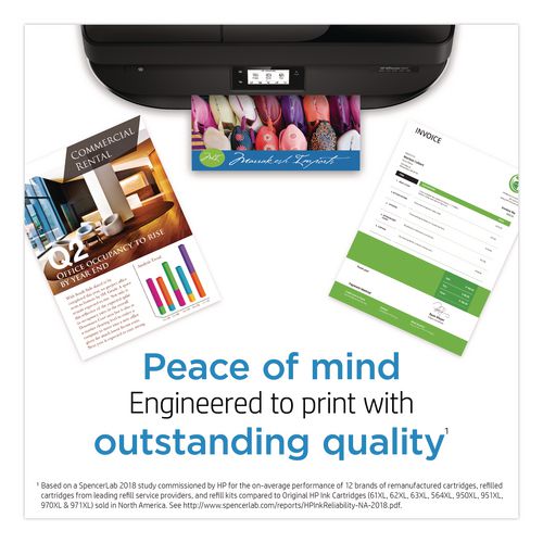 Image of HP HP 68 (6L6S2TN) 2-Pack Black/Tri-Color Original Ink Cartridge