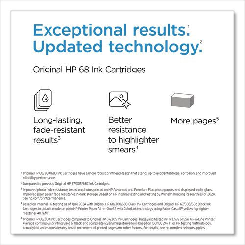 Image of HP HP 68 (7FP20TN) Tri-Color Original Ink Cartridge