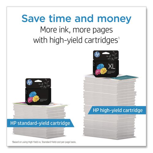 Image of HP C2P07AN#140 HP 62xl, (c2p07an) High-Yield Tri-Color Original Ink Cartridge