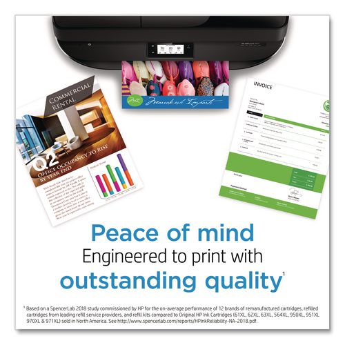 Image of HP C2P07AN#140 HP 62xl, (c2p07an) High-Yield Tri-Color Original Ink Cartridge