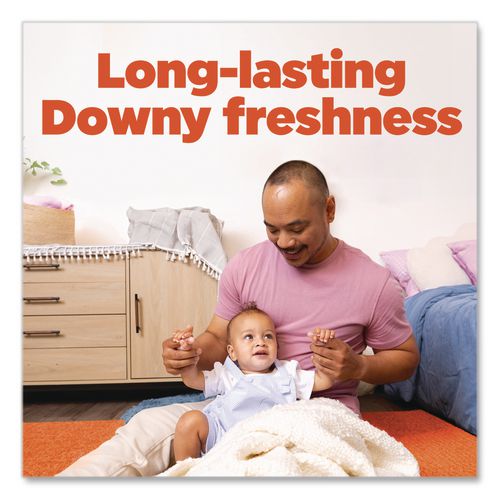 Image of Tide® 17523 Plus Boost of Ultra Downy Laundry Detergent, HE Compatible, April Fresh Scent, 73 oz Bottle