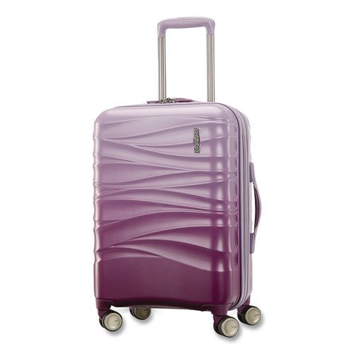 Image of AMERICAN TOURISTER 143244-4321 Cascade Hardside Spinner Suitcase, 15 x 9.5 x 22, Purple Haze