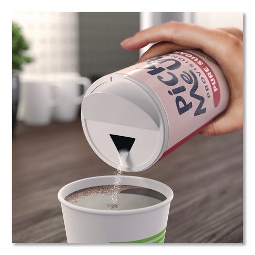 Image of Pick Me Up Provisions PM62433/94205 Pure Sugar, 20 oz Canister, 3/Pack