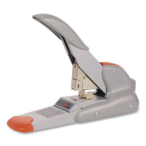 Image of Rapid Heavy-Duty Stapler, 170 Sht Capacity, Silver/Orange